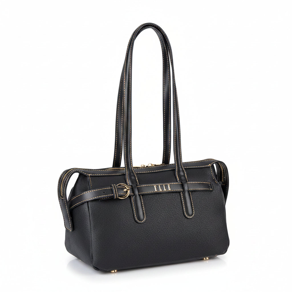 Belt Buckle Boston Bag