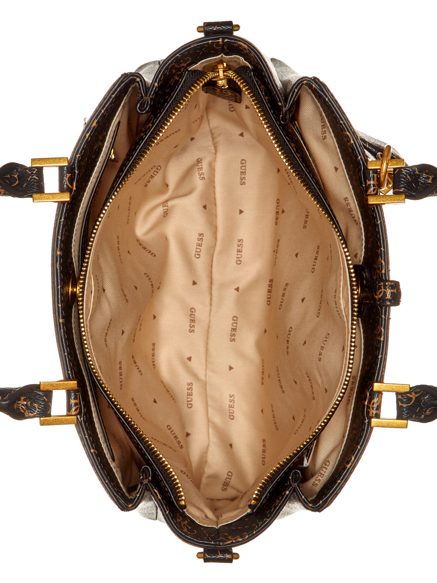 James Logo Satchel