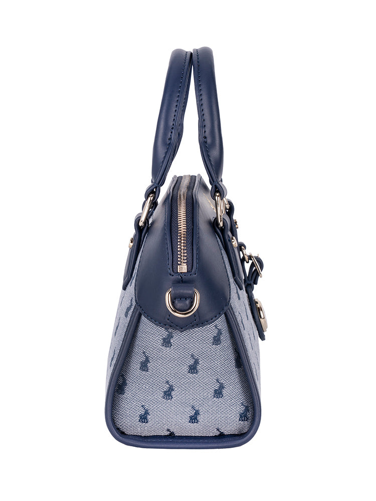 Jacquard Small Shopper Crossbody