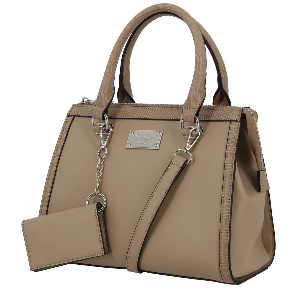 Londi Textured Midi Satchel
