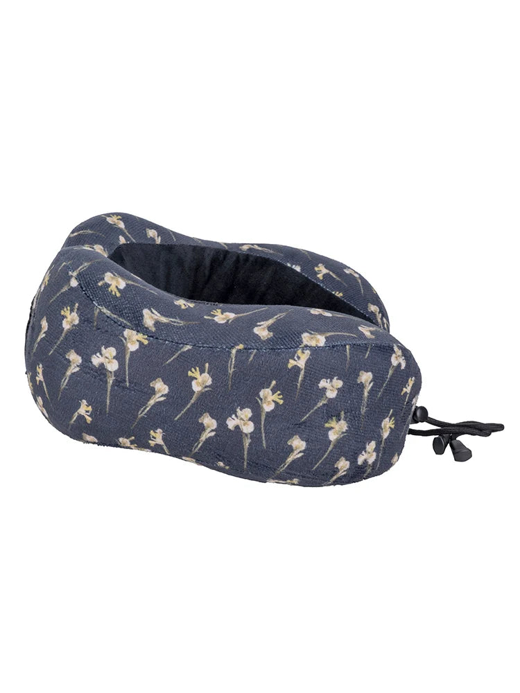 Memory Foam Travel Pillow with Storage Case