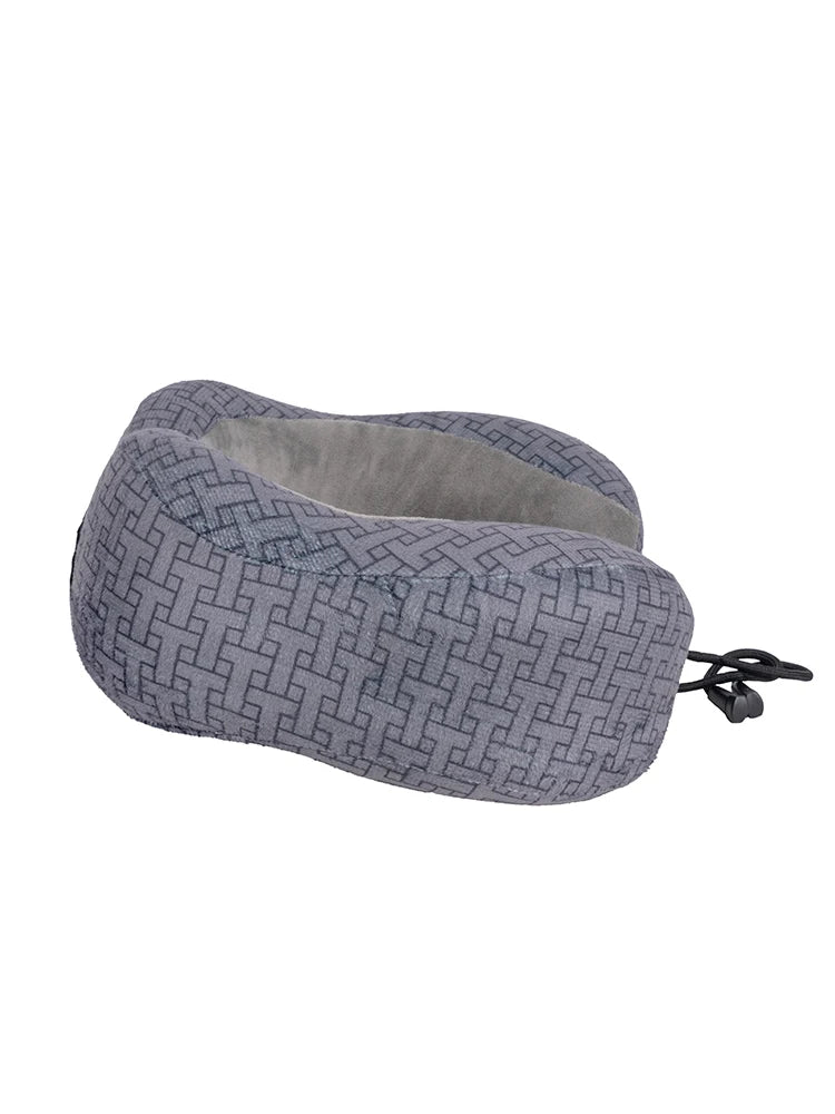 Memory Foam Travel Pillow with Storage Case