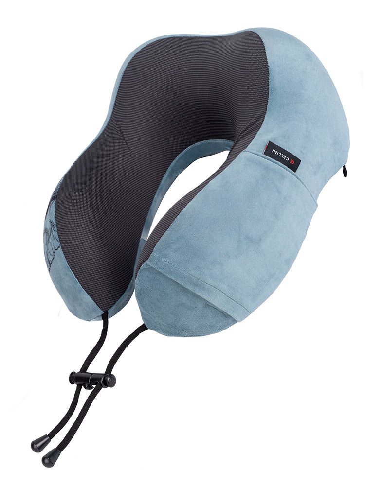 Safari Roll-Up Memory Foam Travel Pillow