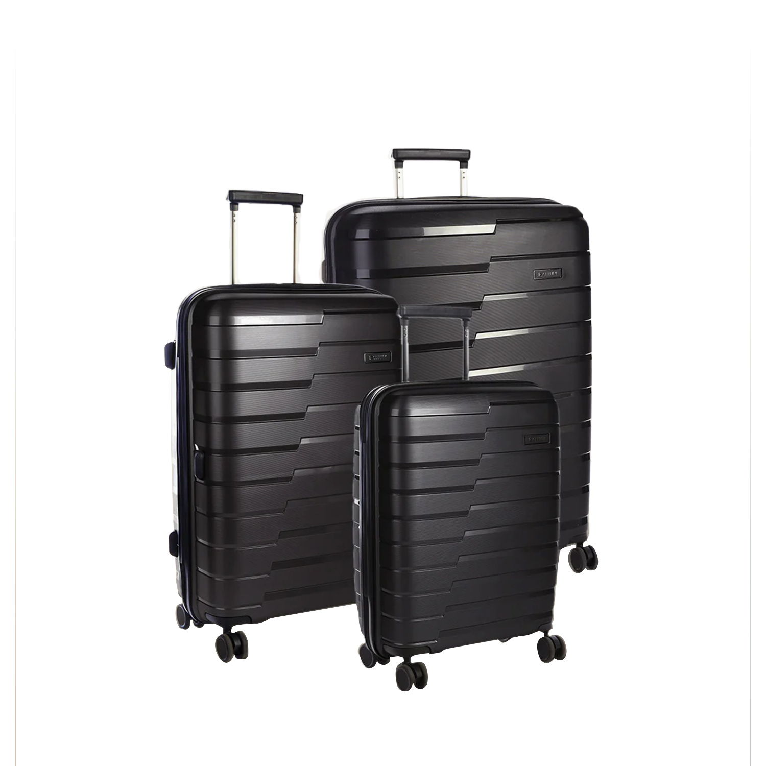 Microlite 3 Piece 4 Wheel Tolley Set