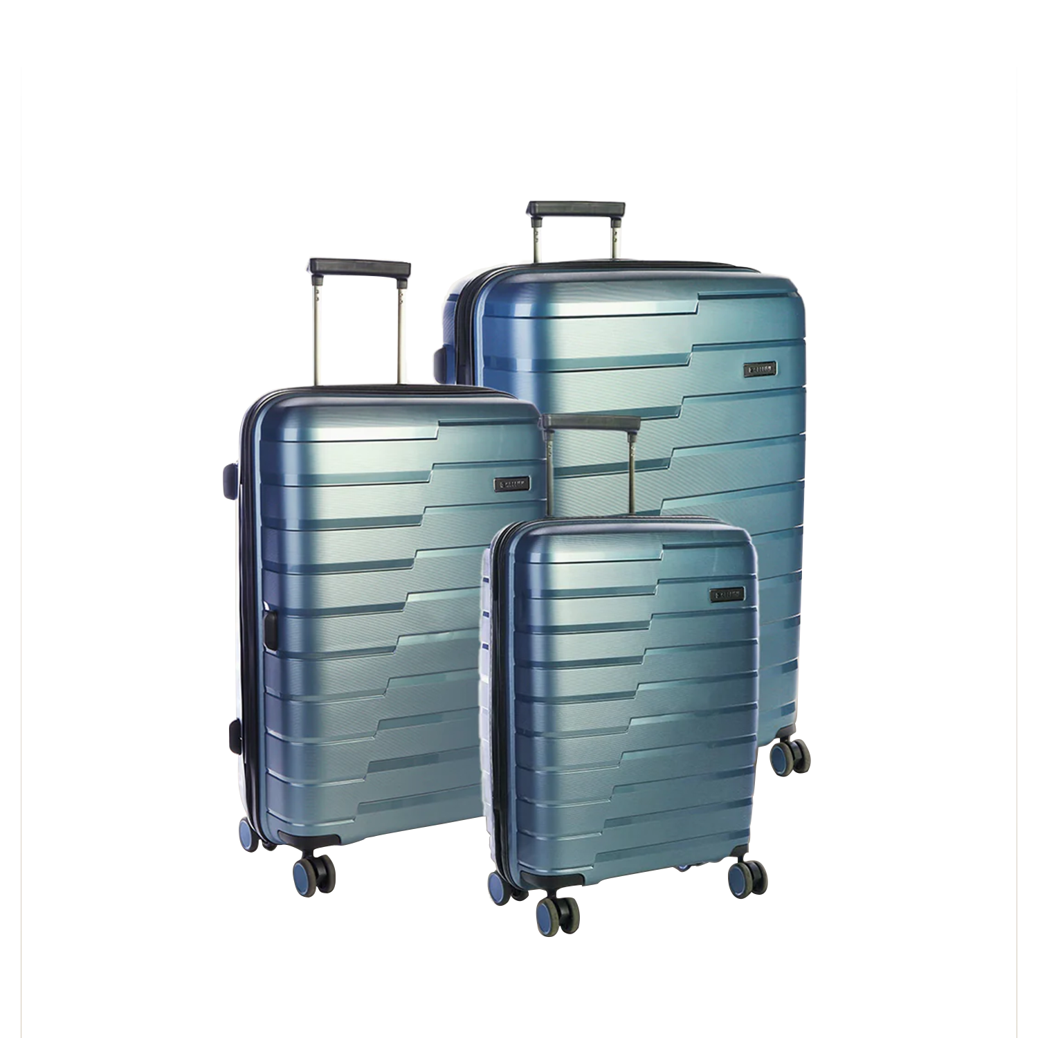 Microlite 3 Piece 4 Wheel Tolley Set
