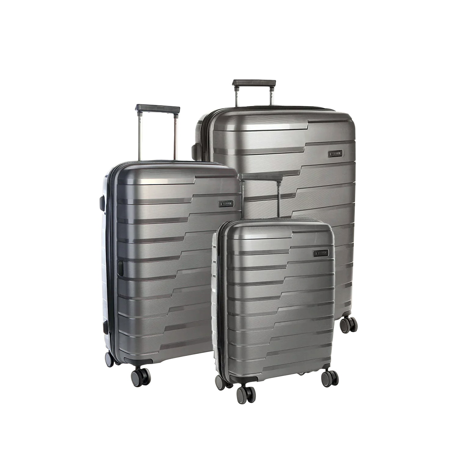 Microlite 3 Piece 4 Wheel Tolley Set