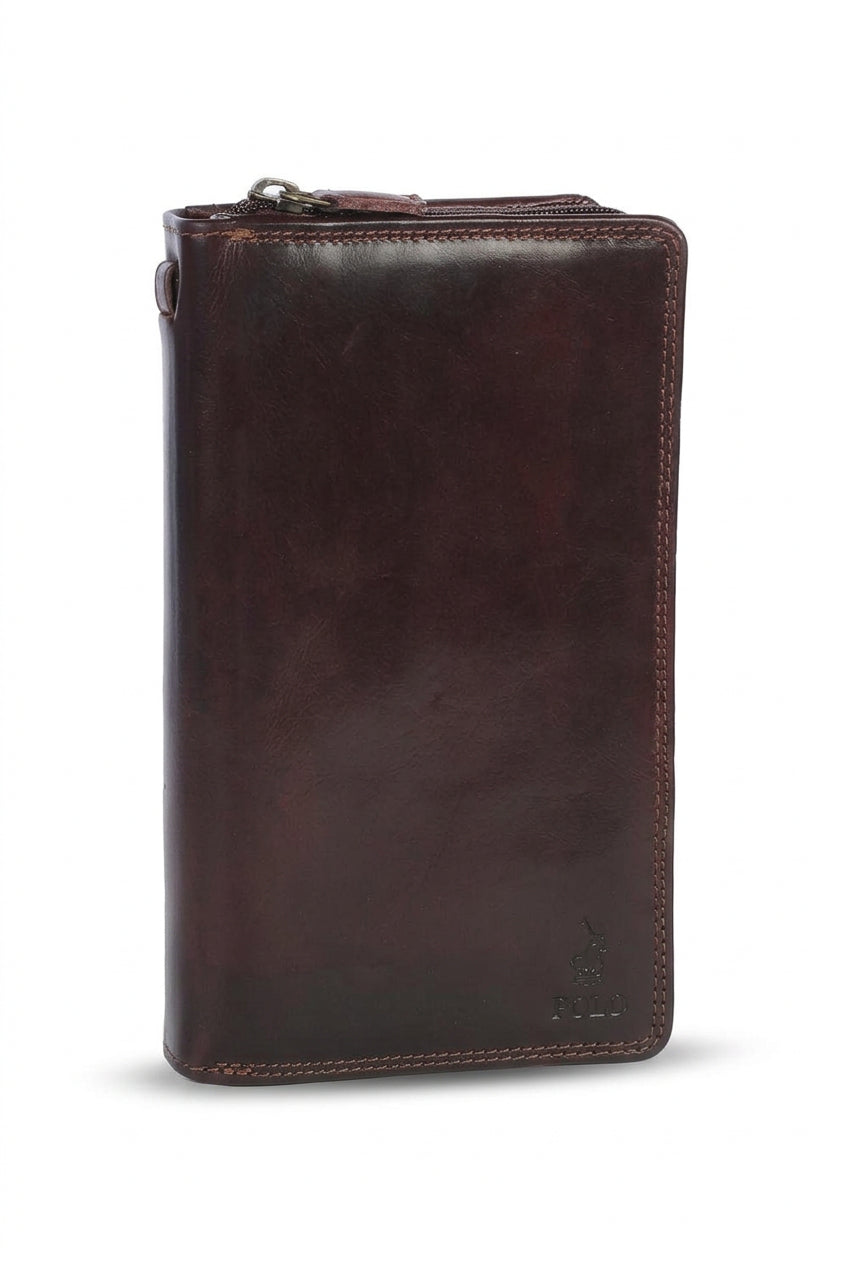 Kenya Double Zip Travel Wallet