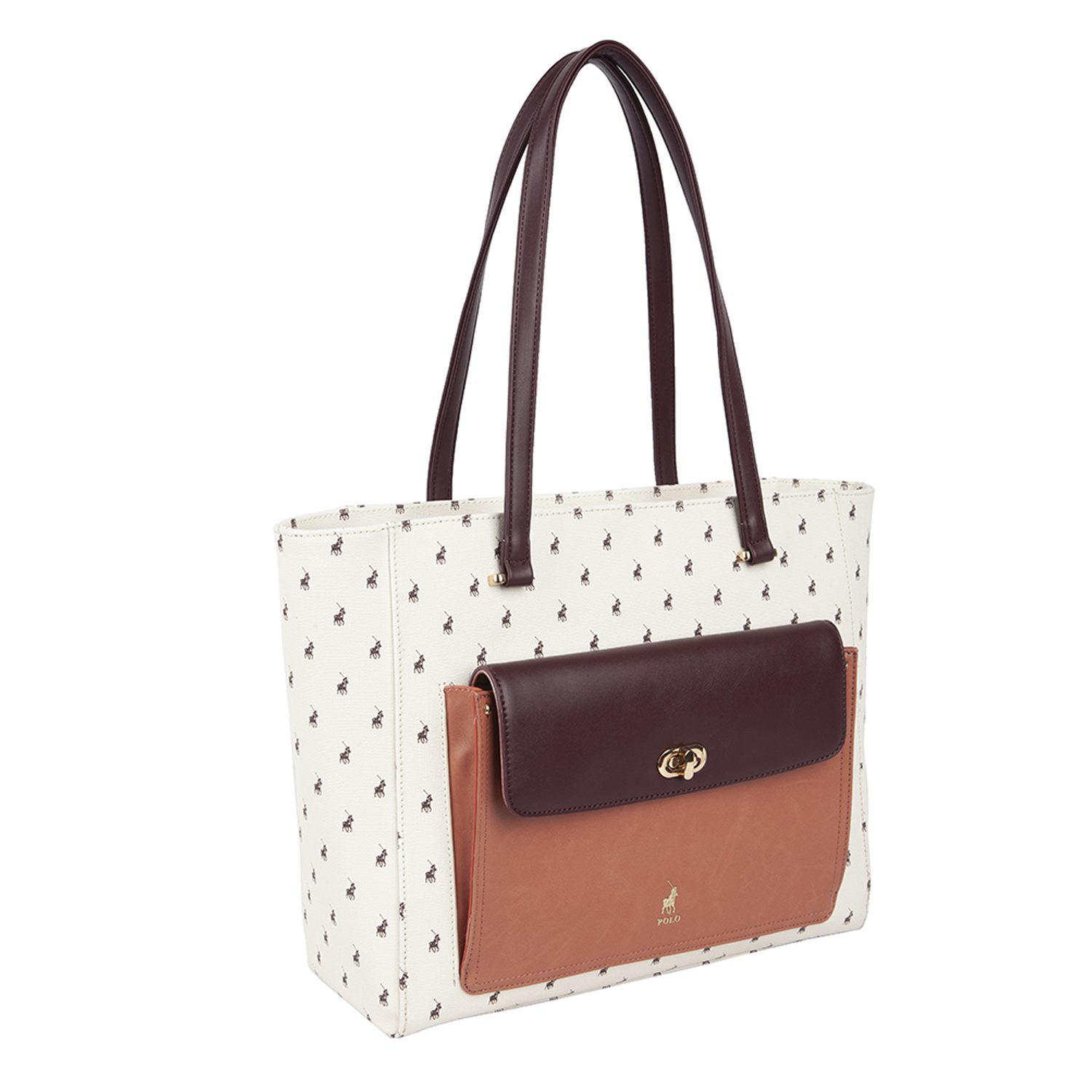 Colourblock Tote