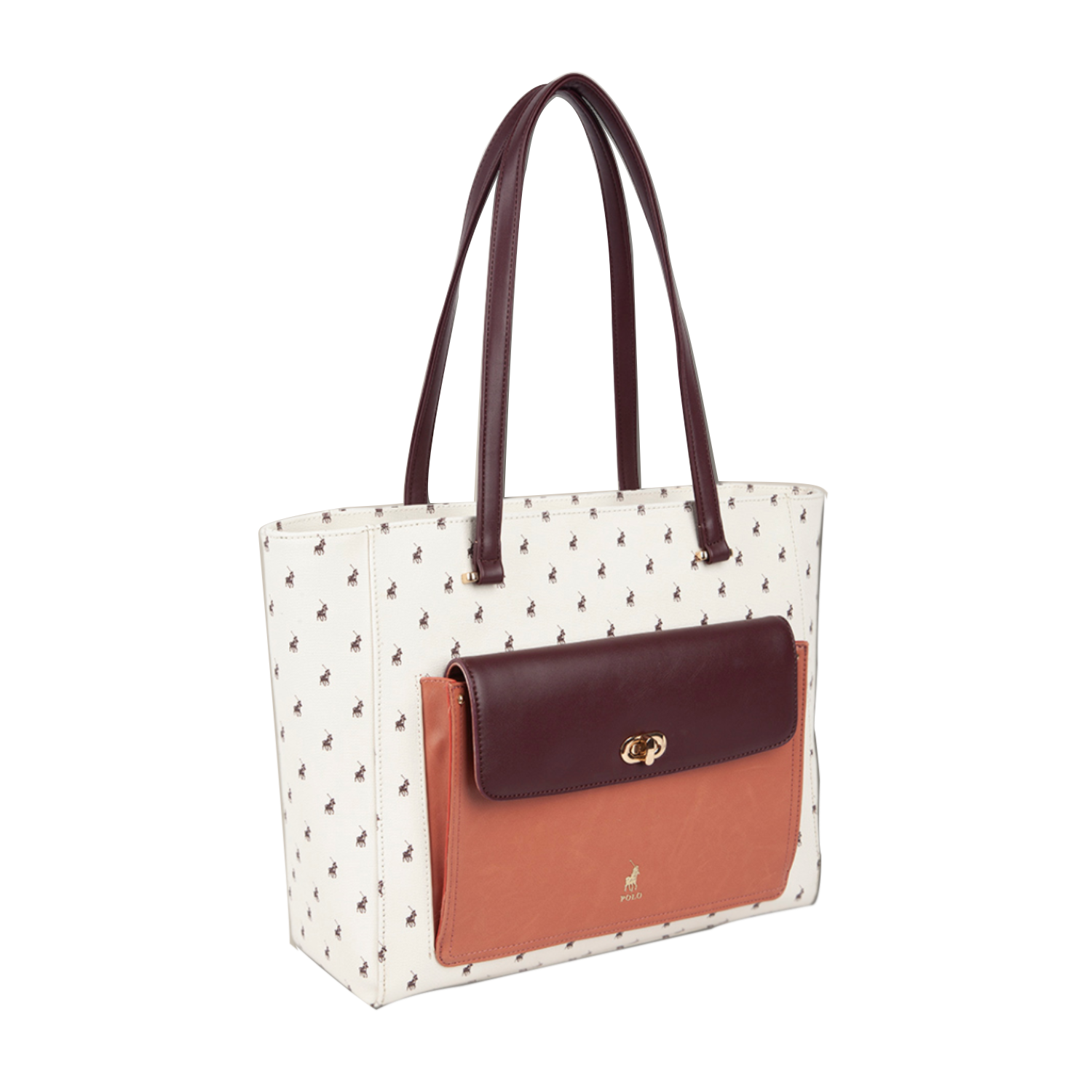 Colourblock Tote