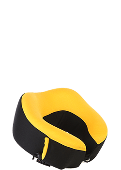 Foldable Travel Pillow Accessories Cellini Yellow