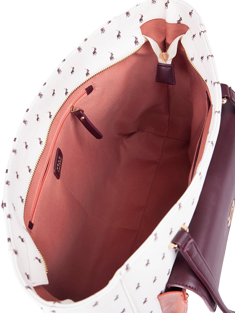 Colourblock Tote