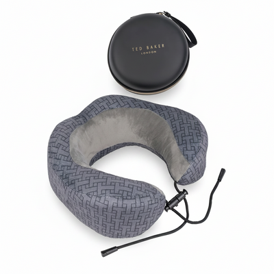 Memory Foam Travel Pillow with Storage Case