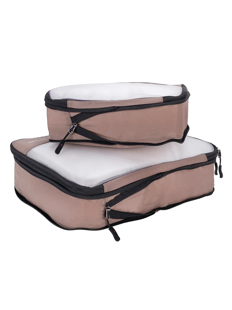 2 Pack Large & Medium Packing Cubes