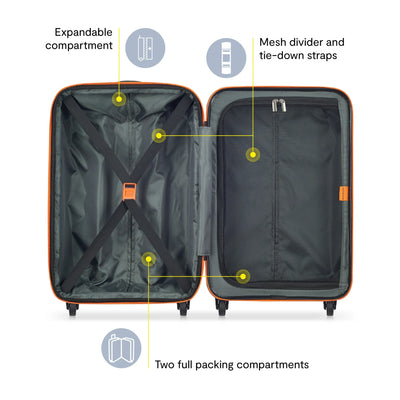Securitech Patrol 55cm Expandable Carry-On