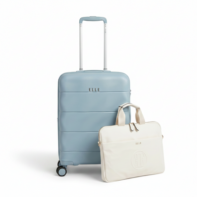 Elle Embossed Executive Carry-On Set