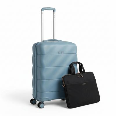 Elle Embossed Executive Carry-On Set