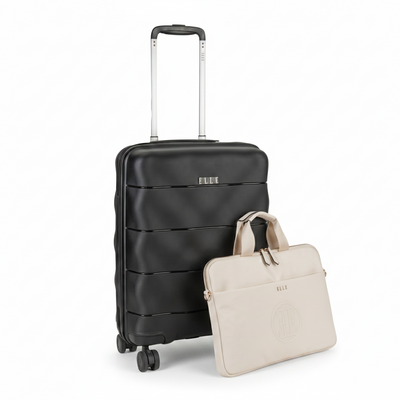 Elle Embossed Executive Carry-On Set