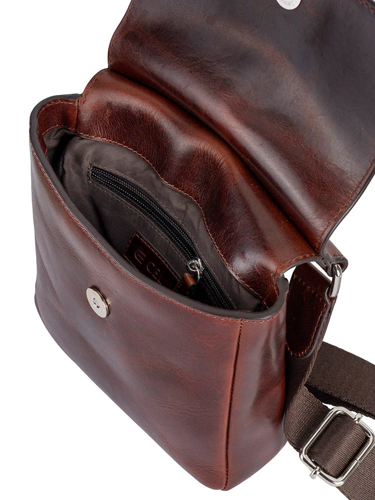 Diva Havana Flapover Crossbody