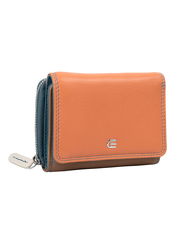 Lotus Small Trifold Purse