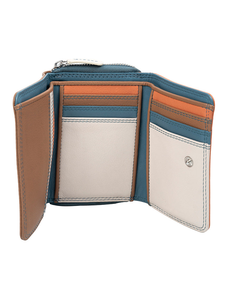 Lotus Small Trifold Purse