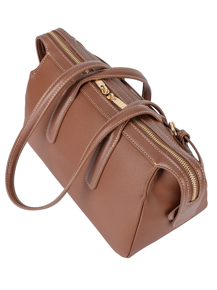 Belt Buckle Boston Bag