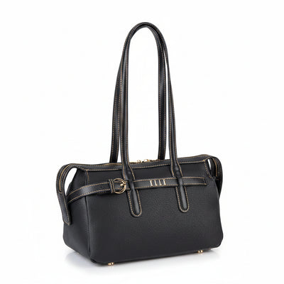 Belt Buckle Boston Bag
