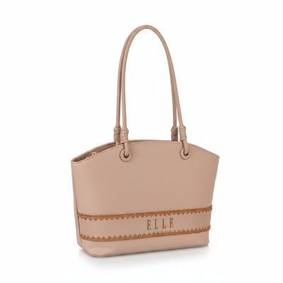 Woven Flared Tote