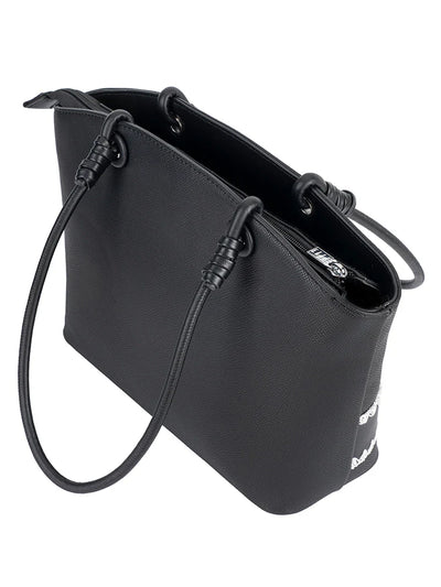 Woven Flared Tote