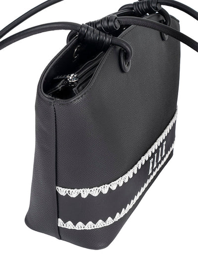 Woven Flared Tote