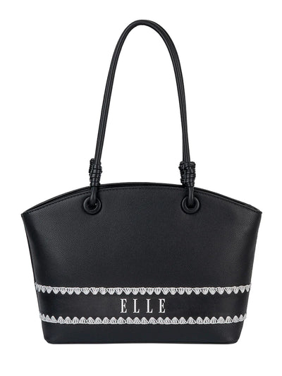 Woven Flared Tote