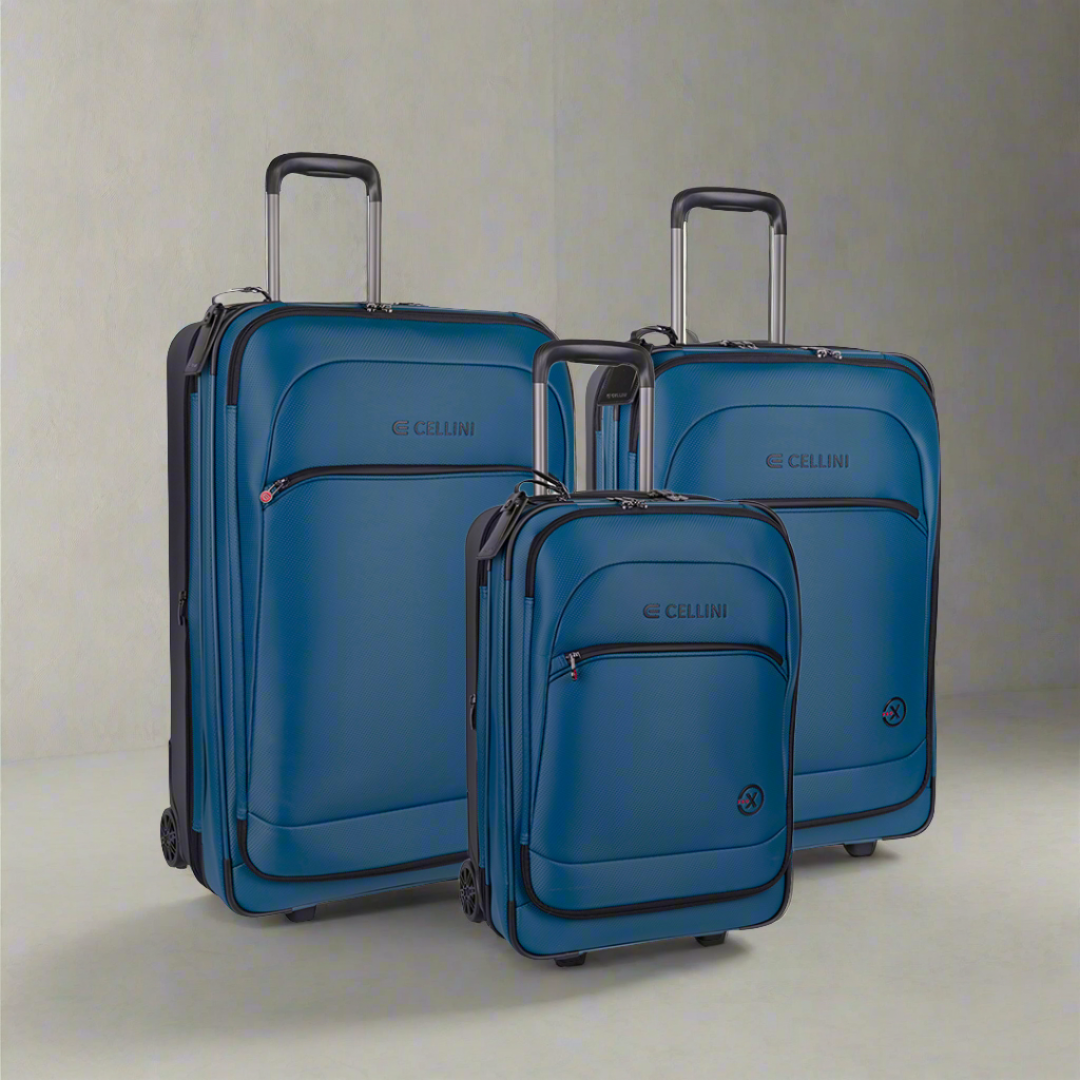 Pro X Trolley Pullman 3 Piece Luggage Sets