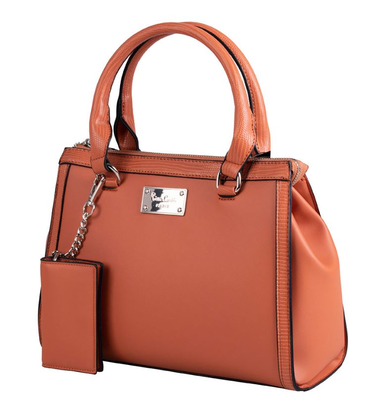 Londi Textured Midi Satchel