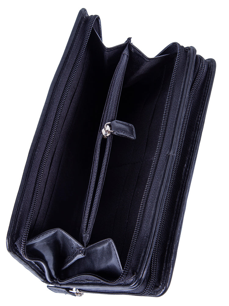 Kenya Double Zip Travel Wallet