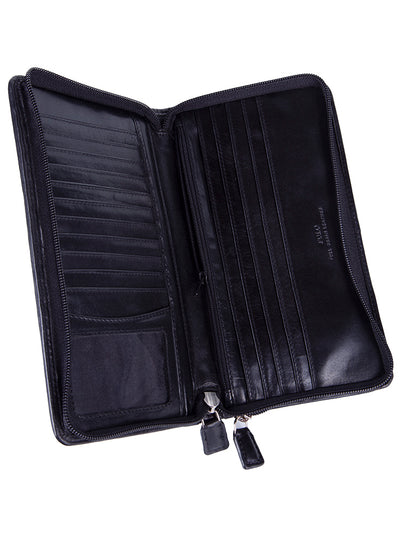 Kenya Double Zip Travel Wallet