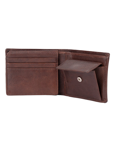 Chobe Coin Billfold With Top Card Flap