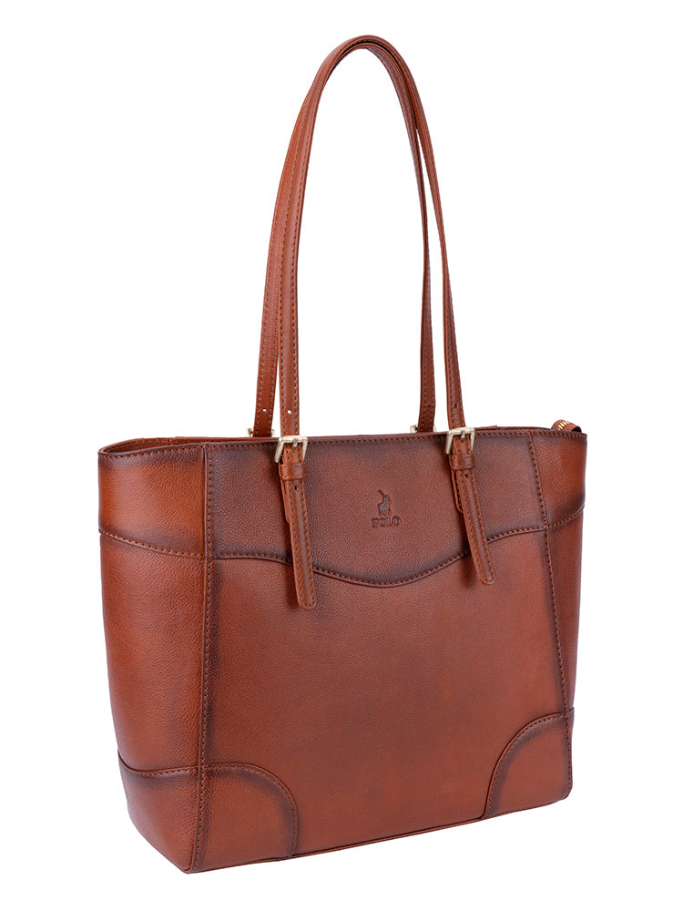 Porto Leather Tote