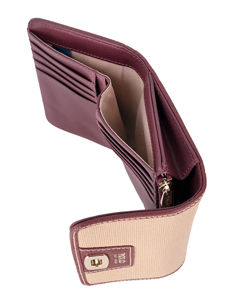 Cabana Medium Trifold Purse