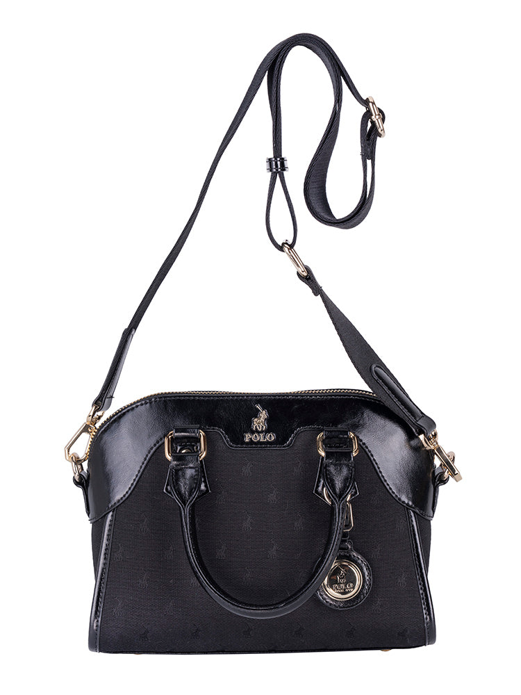 Jacquard Small Shopper Crossbody
