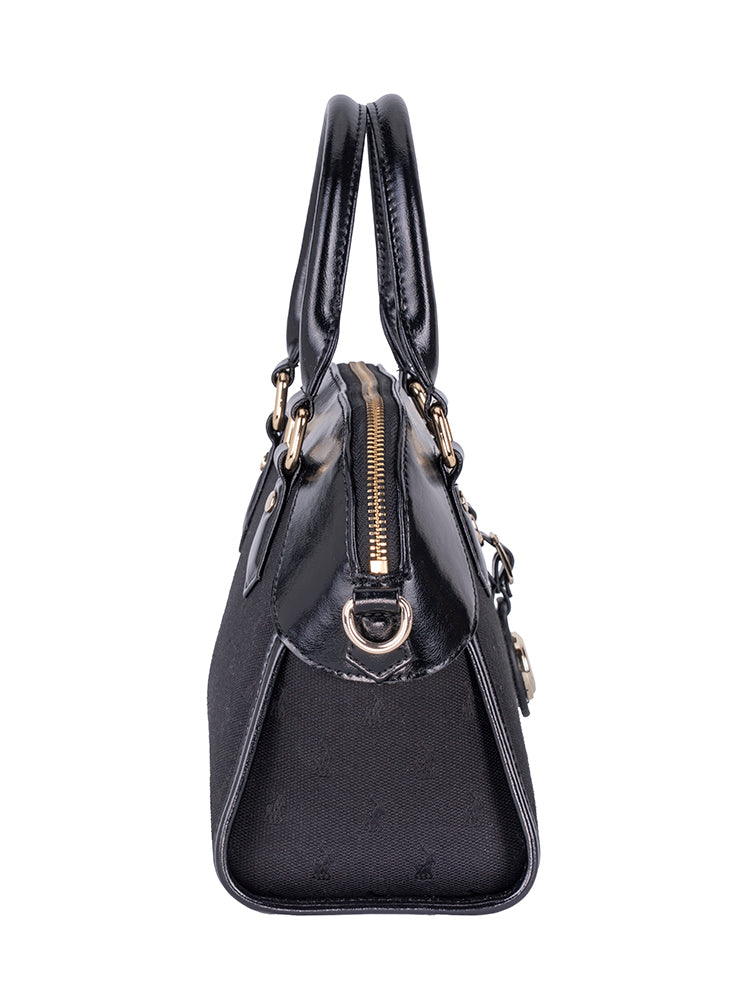 Jacquard Small Shopper Crossbody