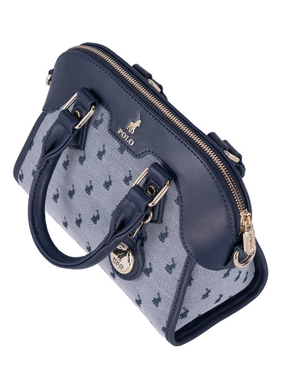 Jacquard Small Shopper Crossbody