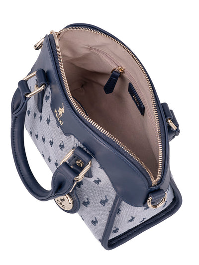 Jacquard Small Shopper Crossbody