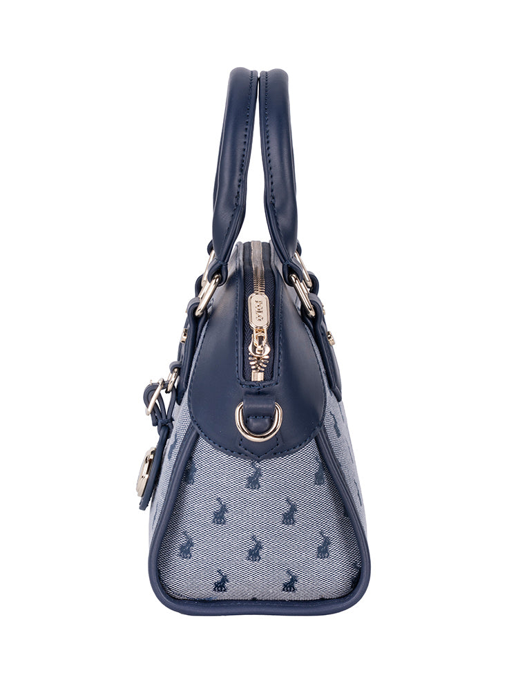 Jacquard Small Shopper Crossbody