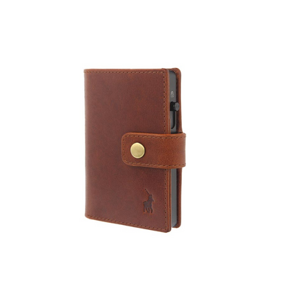 Pop-Up Leather Wallet