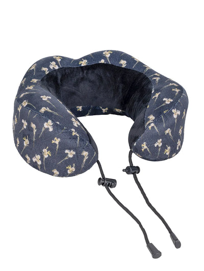 Memory Foam Travel Pillow with Storage Case