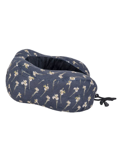 Memory Foam Travel Pillow with Storage Case