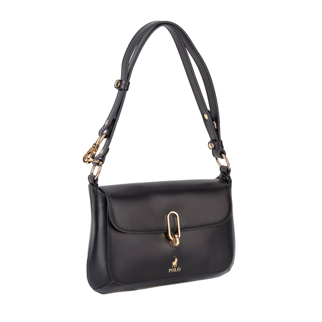 Box Calf Flapover With Lock