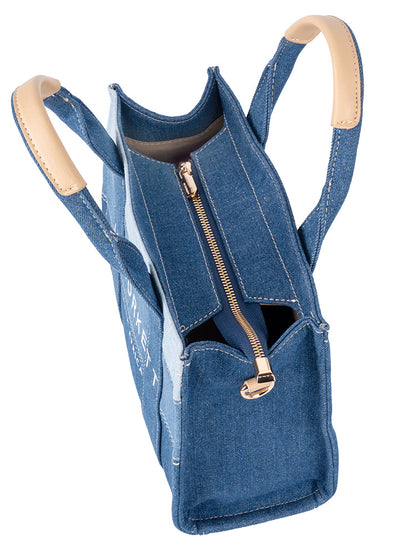 Denim Medium Shopper