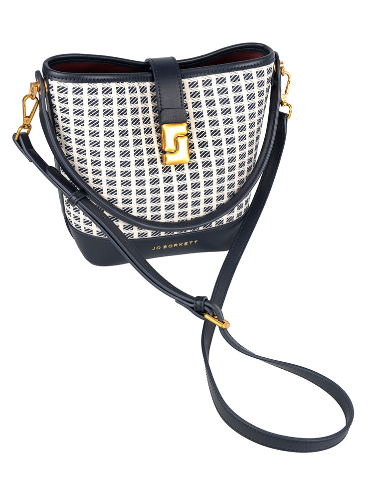 Jacquard Bucket Bag