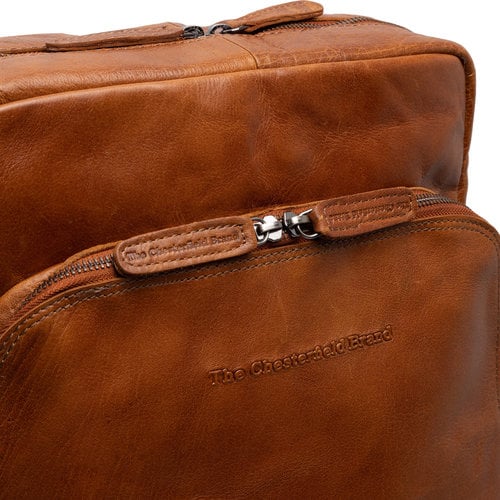 Mack Leather Backpack Cognac