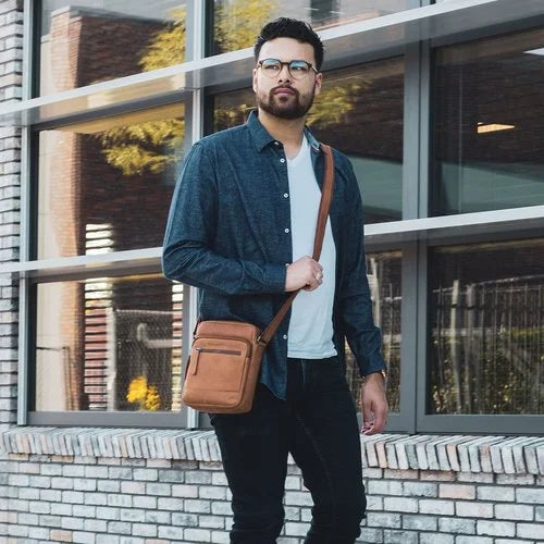 Birmingham Leather Shoulder Bag